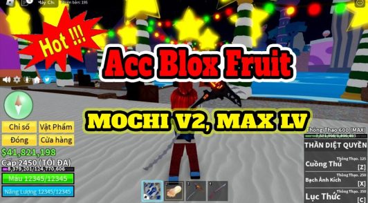 Acc blox fruit MOCHI V2 MAX LV