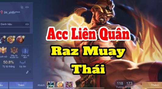 acc có Raz muay thái